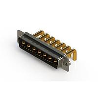 EDAC 629-24W7250-4NA Mixed Contact D-Sub Connectors Right-angle Power Combo D-Sub Connector