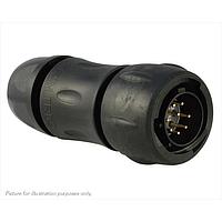 Eaton Souriau-Sunbank UTS6JC12E8P Plugs 8P Straight Pin Plug Backshell Size 12E