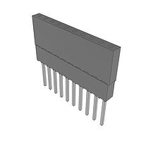 Samtec ESQ-110-24-T-S Sockets Elevated Socket Strip, 0.100" Pitch
