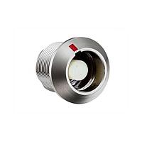 Amphenol LTW SLKC-S02EEFP-GCP-001 Connectors SPE, FLOS+ Interface, Metal, 2A, 02 pins, Female Connector, Female Contact, Circular, Push Pull, PCB 180, Receptacle, Front Fastened, Panel Thickness 5, IP68