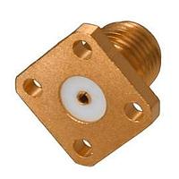 Johnson / Cinch Connectivity Solutions 142-1701-581 Connectors SMA 4 HOLE FLANGE JACK GOLD W/O EMI