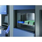 Which products are tested using a -40°C to +150°C thermal shock chamber?