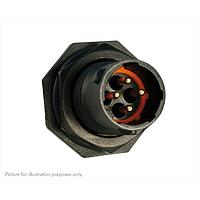 Eaton Souriau-Sunbank UTS7104P Receptacles 4P Straight Pin Plug Jam Nut Size 10