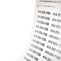 HellermannTyton TAG77T1-101 Thermal Transfer Label TAG77T1-101 3 X .9375