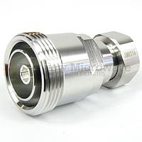 Fairview Microwave SM8216 Low PIM 7/16 DIN Female to 4.1/9.5 Mini DIN Male  Adapter (6 Ghz)