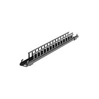 Panduit WGTB24BL Wire Ducting & Raceways Bracket, Trapeze, 24" Wyr-Grid, Black Po