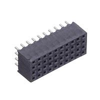 Samtec YTQ-150-01-L-Q-001 Board to Board & Mezzanine Connectors "2.00 mm FleXYZ High-Density Square Tail Socket Strip"