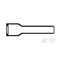 Raychem - TE Connectivity 202D263-3-0 Heat Shrink Cable Boots & End Caps 202D263-3-0