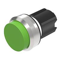 EAO 45-2131.3250.000 Switch Actuators Pushbutton actuator green lens level raised above bezel momentary front metal housing plastic