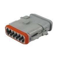 DEUTSCH - TE Connectivity DT06-12SA-CE13 12-Way DT PLUG ASM