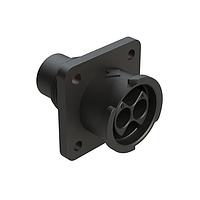 Amphenol SINE Systems FLS012N2P03-PM Connectors 4 POS SQUARE FLANGE RECEPT