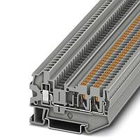PHOENIX CONTACT 3211860 Feed Through Terminal Block PTU 4-TWIN BU 24-15AWG 600V 30A
