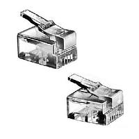 Hirose Electric TM4P-44P Modular Connectors / Ethernet Connectors PL 4 POS ST Cable Mo 4Terminal 1Port