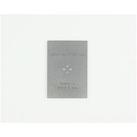 Chip Quik PA0057-S Sockets & Adapters QFN-8 Stainless Steel Stencil