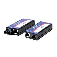 Advantech IMC-370I-MM-PS-A Media Converters IE-Giga-MiniMc, TX/FX- MM850-SC, W/AC Adaptor, LFPT