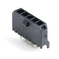 Molex 43650-0528 Shrouded MicroFit 3.0 SR V TH Peg 15Au 5Ckt
