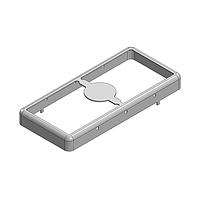 Masach Tech MS400-10F-NS EMI/RFI Shield Frame, Two-Piece 40 x 18.3 x 4mm Two-piece Drawn-Seamless RF Shield/EMI Shield FRAME (Nickel-Silver)