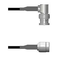 Amphenol Custom Cable Q-0D0520003072i RF Cable Assemblies BNC-RP/TNC-SP G174 72I