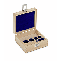 KERN 313-040-100 Wooden box for weight sets (Cylindrical/compact, 1 mg - 200 g)