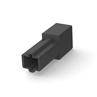 AMP Connectors - TE Connectivity 480053-4 Housing SINGLE CIR TAB BLK