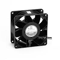 Orion Fans OD8025-12HSS Axial DC Fan, 80x80x25mm, 12VDC, 40.1CFM, 0.18A, 2.2W, 33dBA, Sealed Sleeve, 2 Wire