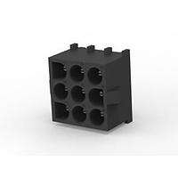 AMP Connectors - TE Connectivity 1-641972-1 Pin & Socket Connectors 09P PIN HDR BLACK