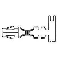 AMP Connectors - TE Connectivity 61626-2 (MOUSER REEL) Contacts SOCKET 20-14 AWG TIN Reel of 1000