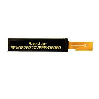 Microtips Technology REX002002AYPP5N00000 OLED Displays Yellow OLED 20 x 2 Graphic Display