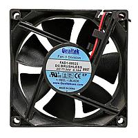 Qualtek Electronics FAD1-08025CBMW11-A Axial DC-FAN 80X25MM 12 VDC BALL WIRE
