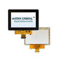 Matrix Orbital MOP-TFT800480-50G-BLM-TPC TFT LCD Display Modules 5 in PCAP G Series