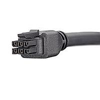 Molex 245132-0630 Molded Cable Assemblies MICROFIT 6CKT CBL AY DR OVERMOLDED 3M BLK