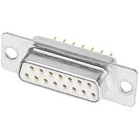 HARTING 09644127240 Receptacle 37P FEMALE STRAIGHT 3900 pf/ THRU HOLE