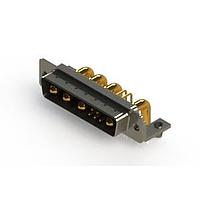 EDAC 629-9W4-640-4T3 Mixed Contact D-Sub Connectors Right-angle Power Combo D-Sub Connector