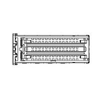 Yamaichi Electronics CNU120A-10-40-10 Connectors QSFP28 CAGE, 1 PORT HT SNK 13.5MM, NO LP