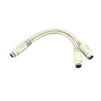 Advantech 1700060201 Computer Cables M Cable M-DIN 6P(M)/M-DIN 6P(F)+DIN 5P(F) 19cm