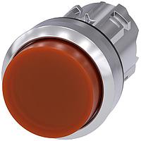 SIEMENS A6X30141017 Raised Button ILLUMINATED PUSHBUTTON. AMBER
