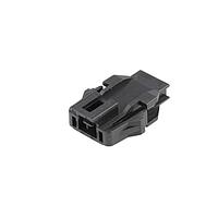 Molex 200277-1202 Plug Housing NANO-FIT PLUG HSG SR 2CKT PANEL BLK