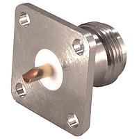 HUBER+SUHNER 23_N-50-0-23/133_NE Connectors N straight flange receptacle jack(f)
