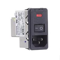 Corcom - TE Connectivity PS0SXSS3B Inlets 3A DPST 1 FUSE SNAP IN MOUNT
