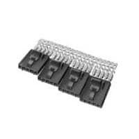 AMP Connectors - TE Connectivity 6-103644-7 Receptacle Housing 18 MTE RCPT SR LATCH .100CL