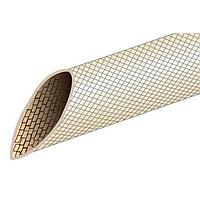 Alpha Wire PF2009 NA005 Expandable 0.118 inch I.D. Fiberglass Silicone Sleeving 100 ft Spool - Natural