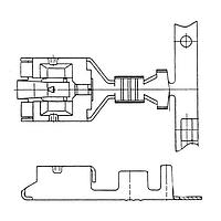 Yazaki 71162783 Terminals TERM 250 FEM 6.3MM UNSLD