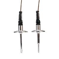 OMEGA PRS-3-100-A-S-0600-E1-CB-120 Integral Cable RTD Probes with Class A Accuracy Sanitary (Tri-Clamp, 2 in, Stripped Leads, 200 °C, Class A)