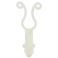 Essentra Components BHKL-750-6-01 Twist Tie Curly Lock,Blnd Hl,Nat,.70 in-.80 in