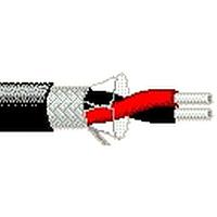 Belden 8437 0101000 Audio, Control and Instrumentation 22AWG 1PR SHIELD 1000ft SPOOL BLACK