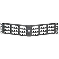 Panduit CPPA72FMWBLY Wire Ducting & Raceways Patch Panel 72 Port Modular Flush Mount