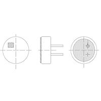 Mallory Sonalert PMO-4015PN-42KDQ Microphones ANALOG,OMNI,-42, 4.0X1.5MM,PC PIN