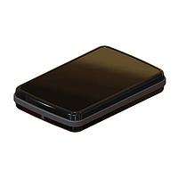 Serpac CX60DBKAGM Hand Held CX-60 Series Waterproof Pocket Enclosure with Gun Metal Seal. Three-Piece Design, Polycarbonate Plastic, Integrated Waterproof Seal, IP 65, 66, 67; NEMA 4X, 12, 13 Ratings