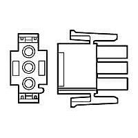 AMP Connectors - TE Connectivity 926298-1 Plug Housings 4P UNIV.M-N-L.CAP