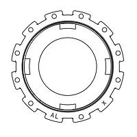 DEUTSCH - TE Connectivity 8N1535-24 Accessories ENDBELL, SIZE 24